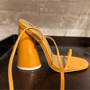 Ego orange heels